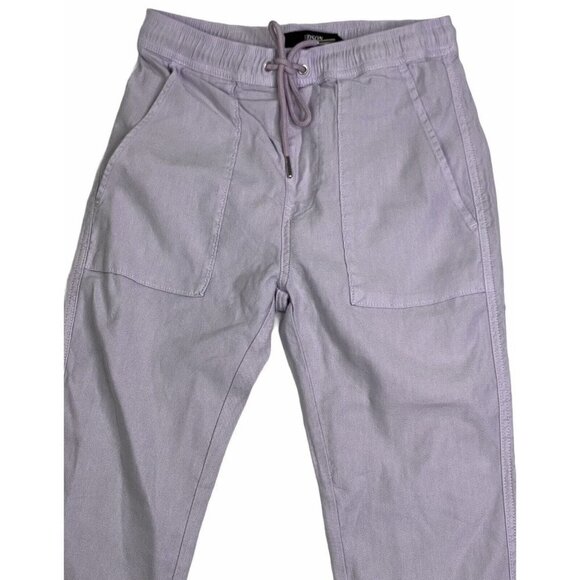 Hudson Los Angeles Womens Lilac Pockets Drawstring Pull On Jogger Pants Size 25 - Picture 4 of 12